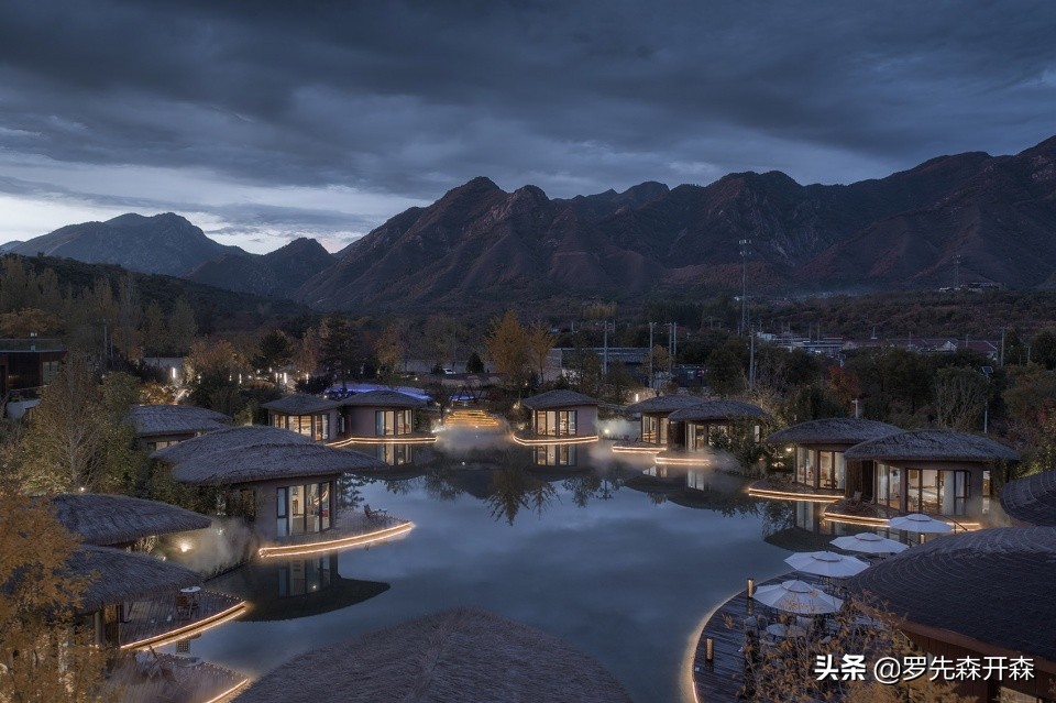 天津景区民宿设计效果图,旅游度假区民宿设计方案效果图