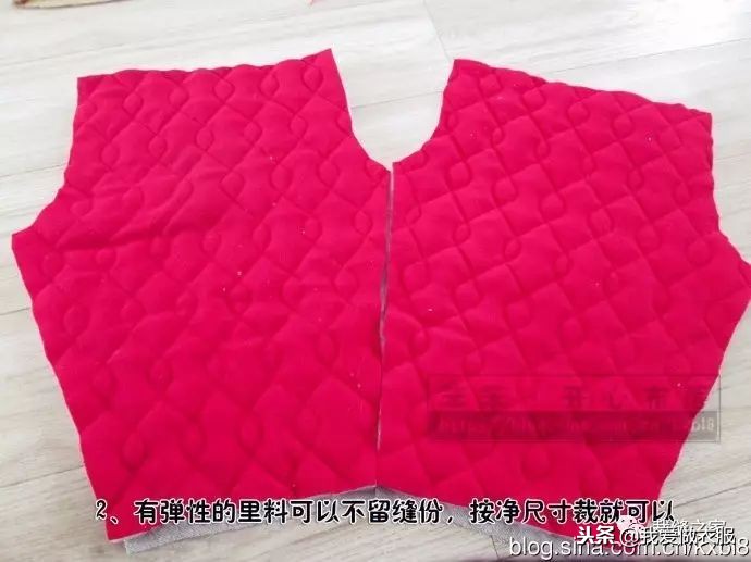 儿童棉裤缝制教程,男士双层棉裤的裁剪图