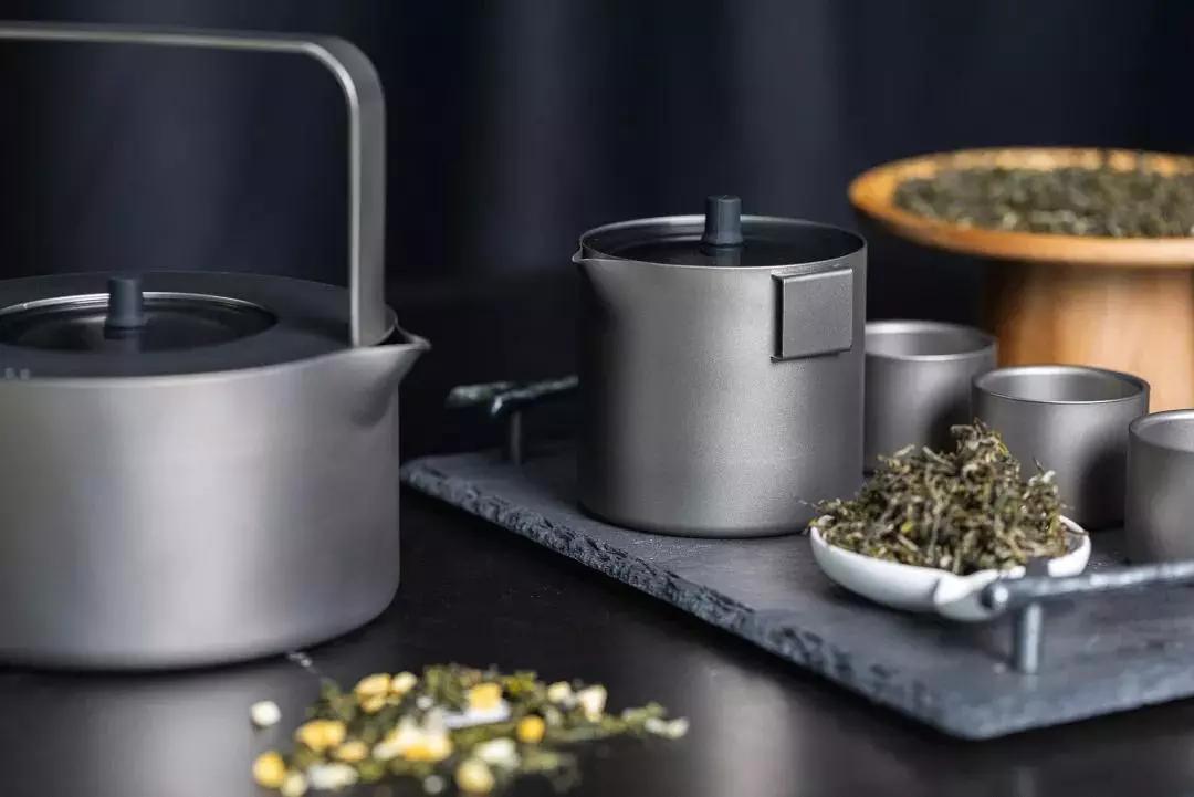 豪华茶具制作全过程,茶具便携式套装钛金属