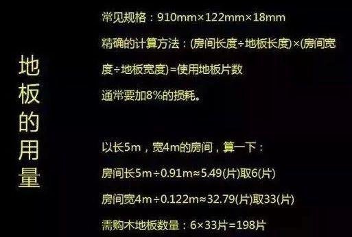 主材计算公式大全集,主材占比计算公式