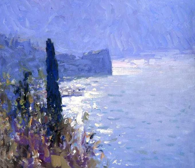 俄罗斯画家的油画艺术美到极致,中俄风景油画作品