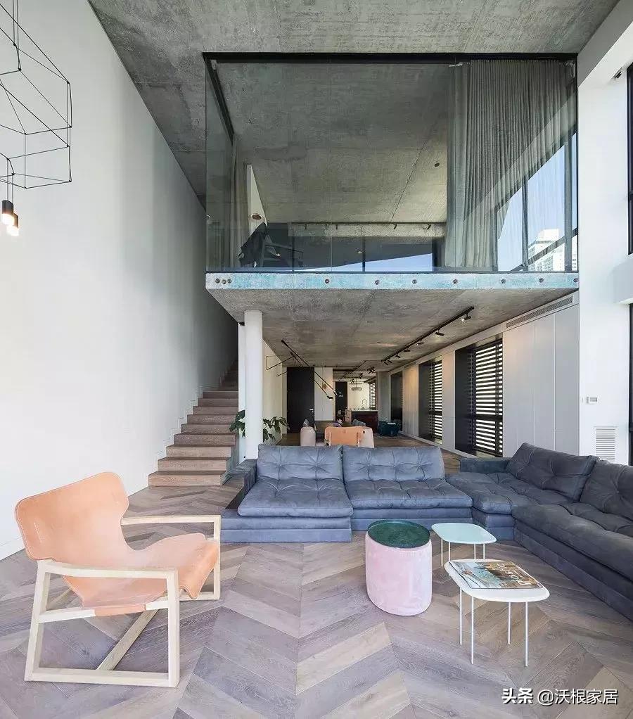 水泥楼板裸出高级感,裸感水泥