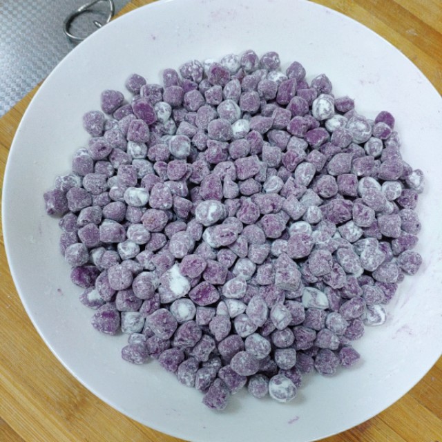 紫薯芋圆的做法,你一学就会