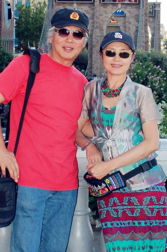 自豪吧母亲演员汪宝生照片,长春市电影制片厂姜黎黎与汪宝生