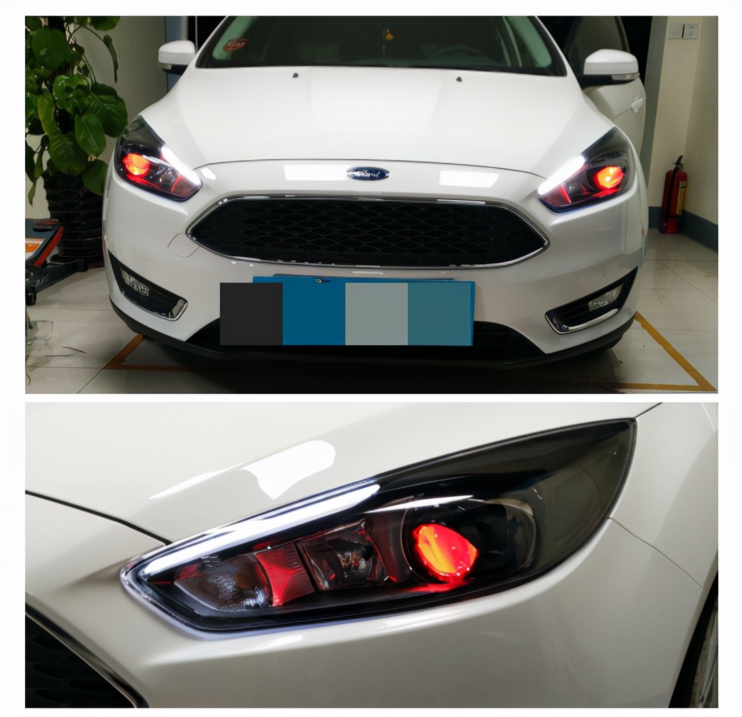 骊威大灯改装夜行灯,骊威大灯改装恶魔眼和天使眼