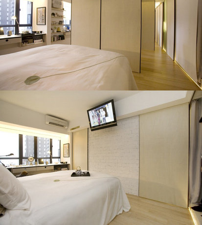 廊坊129平米小户型装修,廊坊爱空间整装