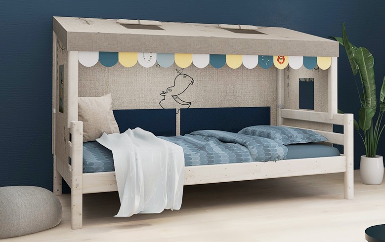 在FLEXA芙莱莎布艺树屋中读绘本是怎样的体验?