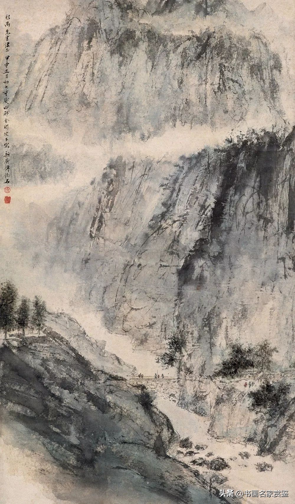 现代画家傅抱石关山月作品,近现代画家傅抱石作品有什么