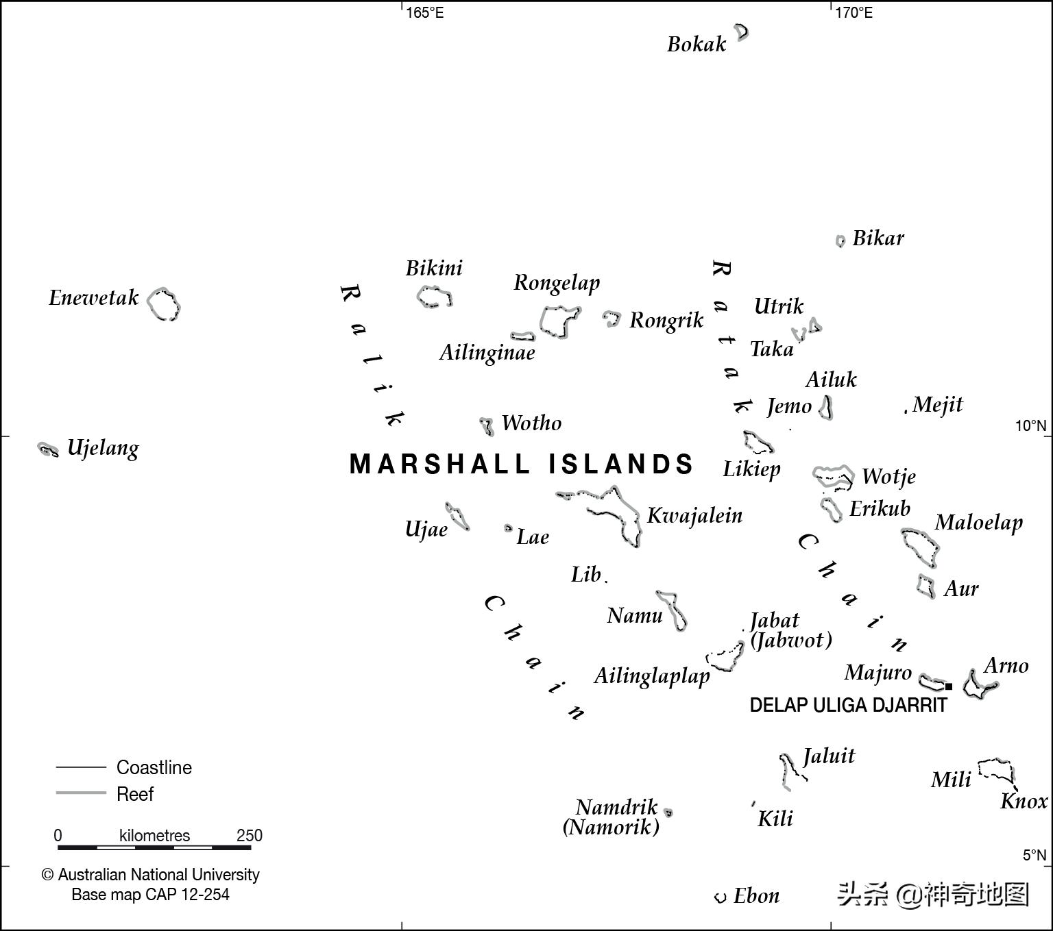 乱谈岛屿（52）马绍尔群岛（Marshall）掌握天空才能控制海洋