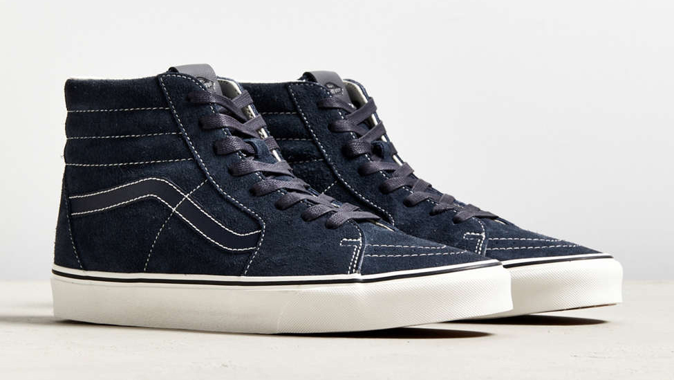 vans麂皮纯色款,vans冬季加绒