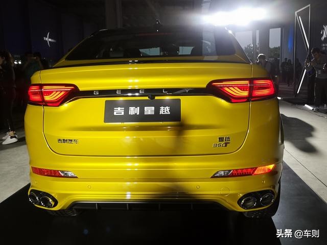 吉利轿跑suv星越落地价多少钱,吉利星越轿跑suv的售卖成绩