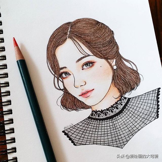 插画师nadiakim插画作品,韩国插画师kim的作品图文