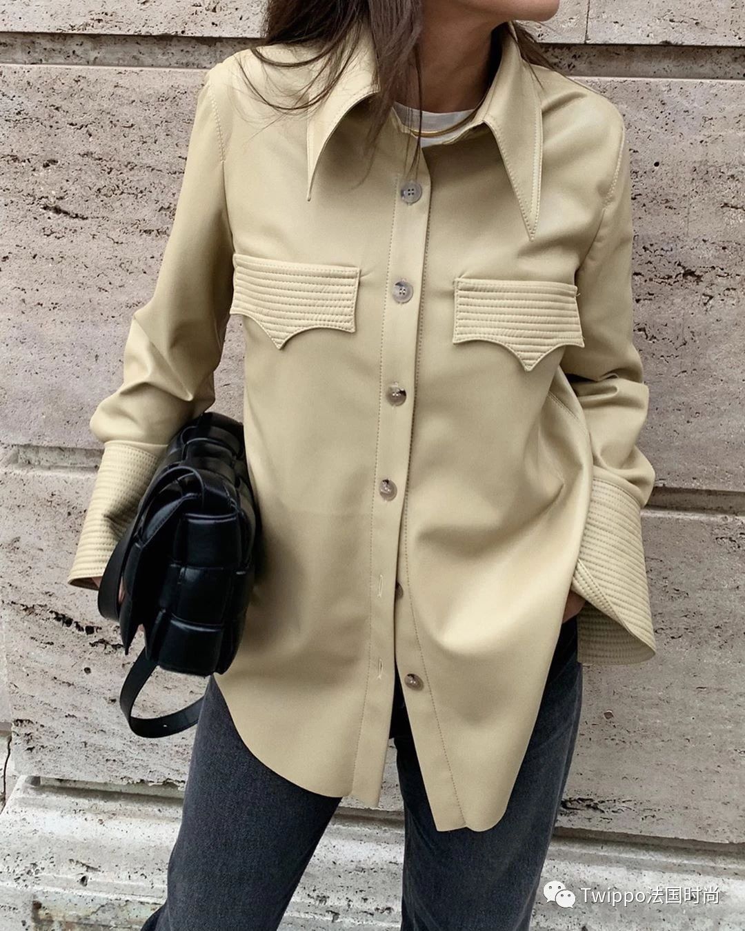 法国小众洋气衬衫,法式轻奢名媛风衬衫
