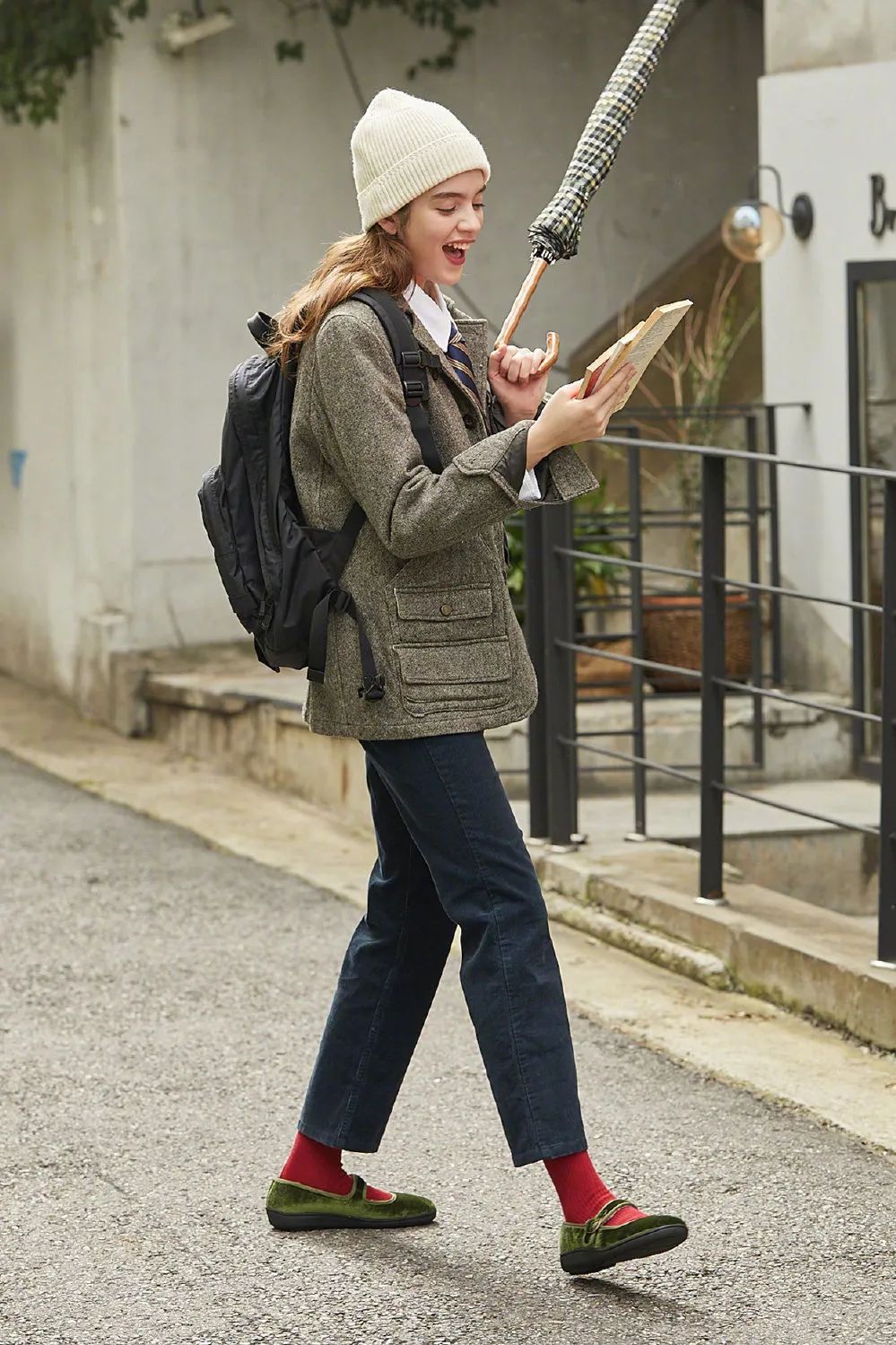 秋冬不露脚踝穿法火了,今年冬天流行九分裤露脚踝穿法