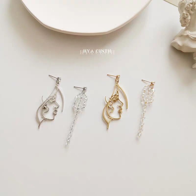 秋冬复古轻奢耳钉,轻奢闪钻珍珠耳环女时尚耳饰