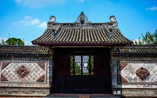 难道川西坝子还隐藏着帆船,古老的清代宅园,陈家桅杆浮出了水面
