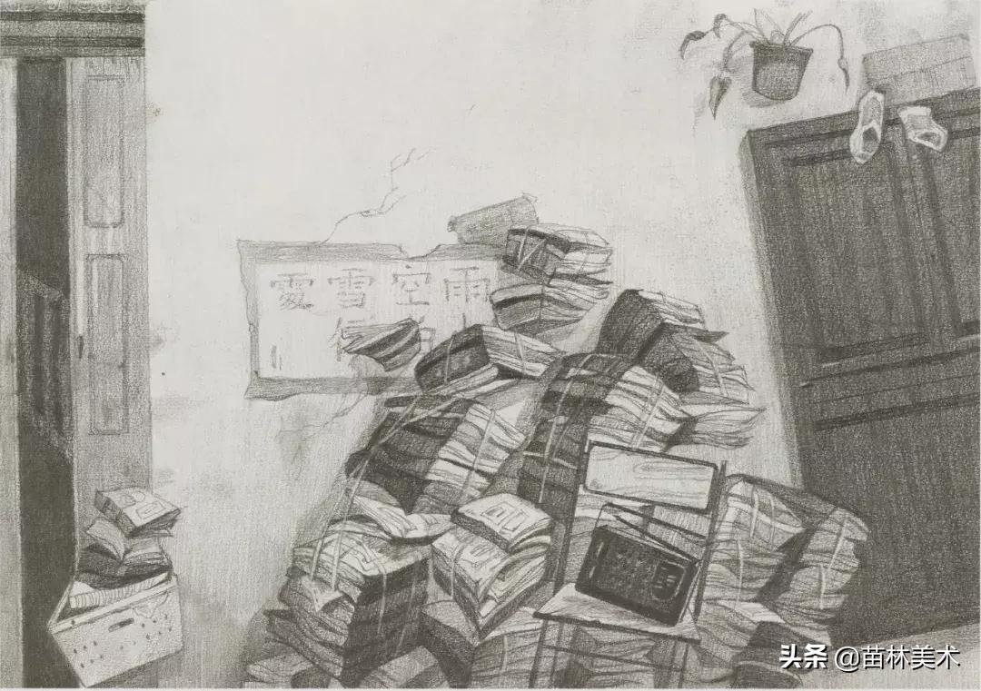 清华美院精微素描高分卷,清华美院设计素描光影解析