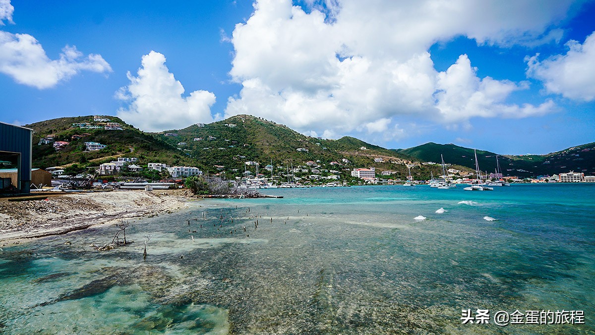 加勒比海上的处女群岛，这是童话海盗“金银岛”故事发源地