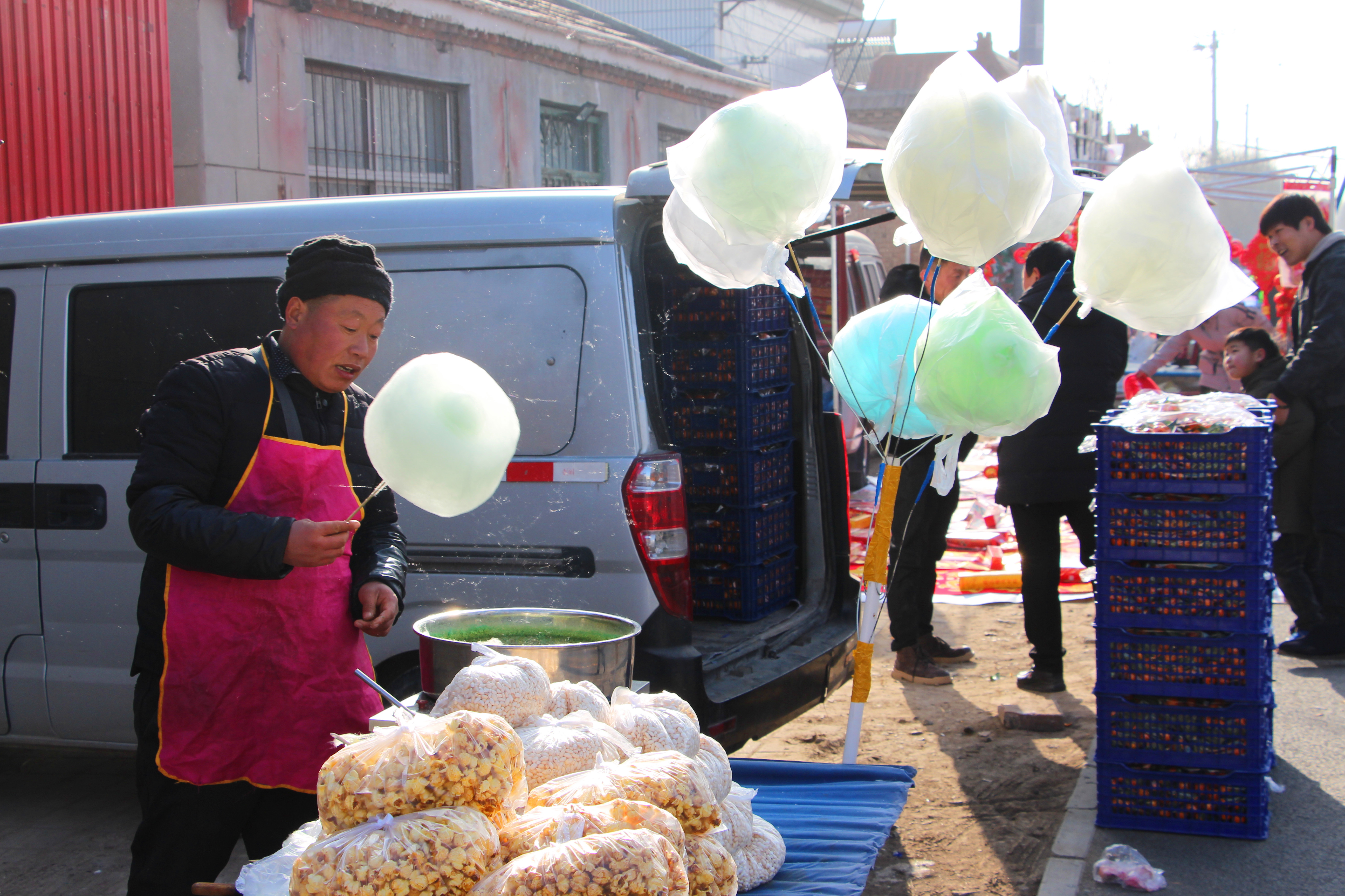 天津市武清区泗村店镇太子务村赶大集