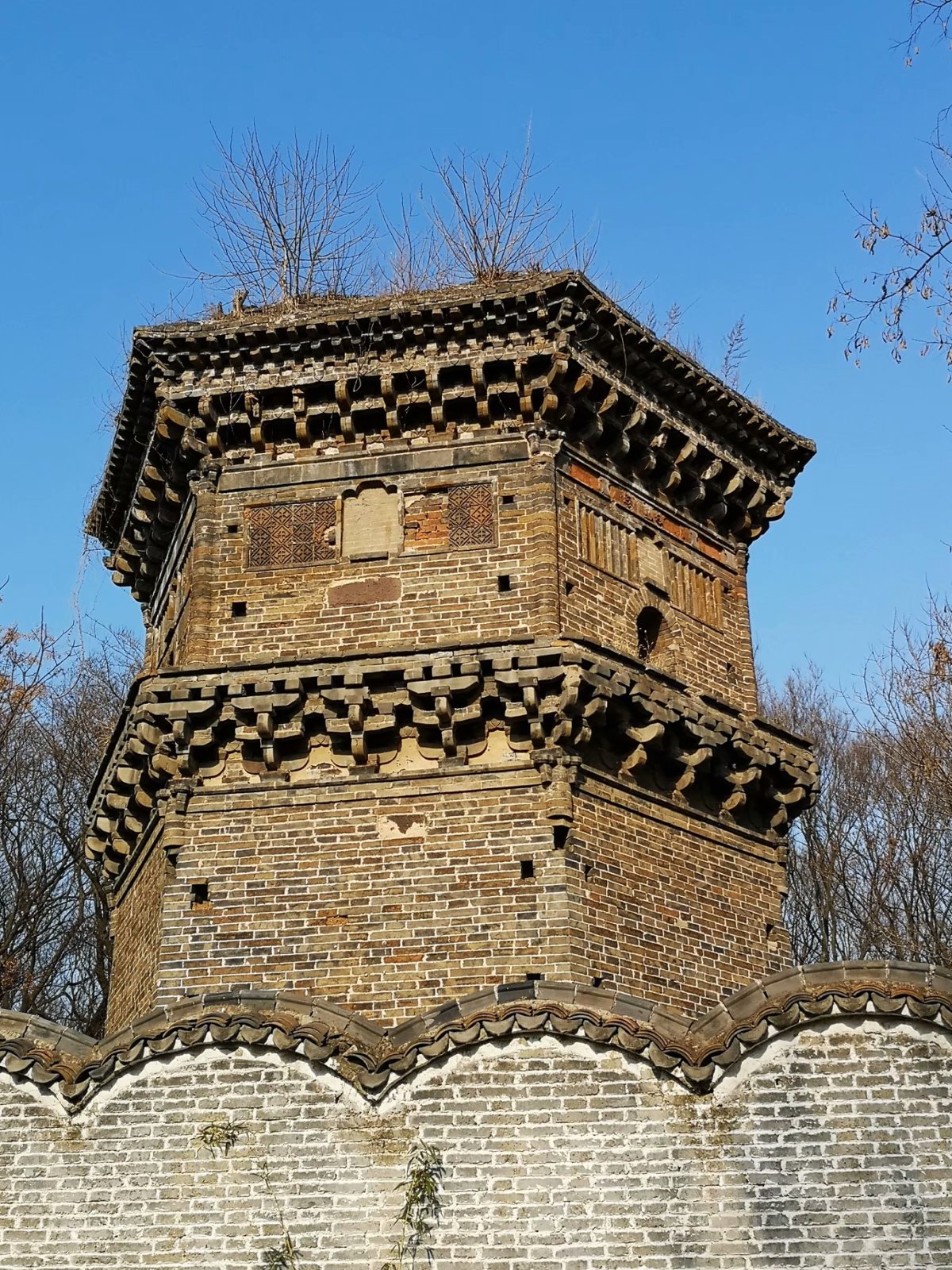 摩托周边旮旯游——探访明光法华禅庵塔