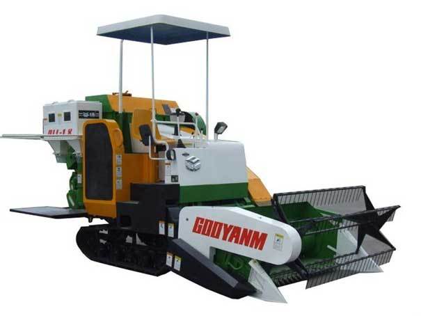 半喂入式小型收割机,全喂入与半喂入式收割机价格