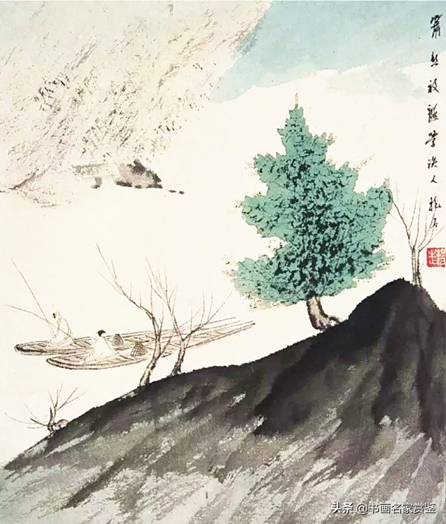 傅抱石大师作品图片,中国画坛巨擘