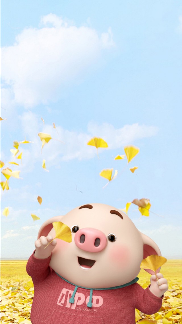 手机壁纸264期｜最近超火的小猪猪壁纸、高清手机壁纸