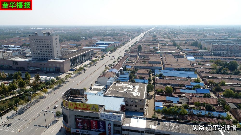 航拍武城职专,山东德州武城县城