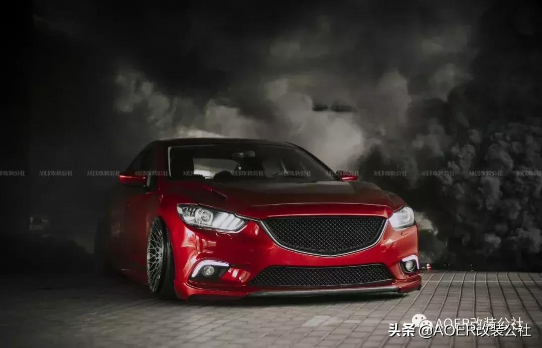 改装分享-「马自达6阿特兹」-绝地武士效果爆炸