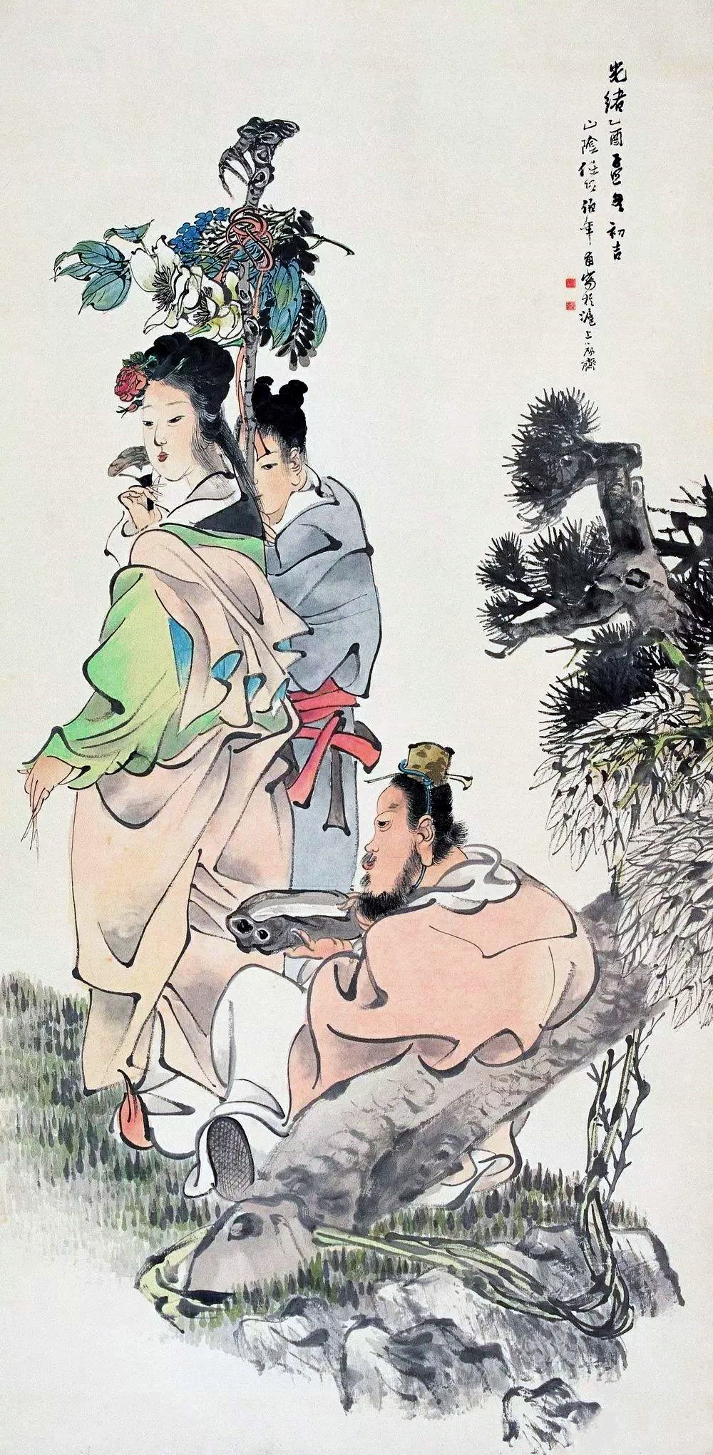 任伯年绘画珍赏 (任伯年笔下的经典人物画高清80幅)