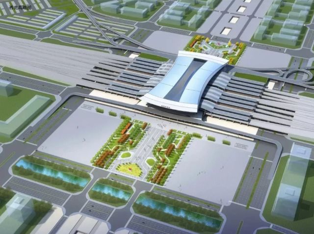 襄阳东站设计方案,襄阳东站建设图片