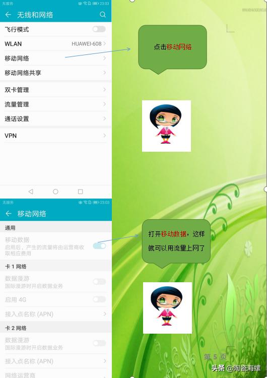 华为手机无线网络和数据流量,华为手机的流量和宽带有什么用
