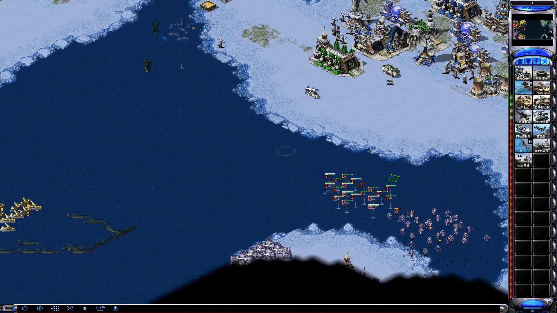 红色警戒里什么兵种克制海豚,红色警戒海豚被心控