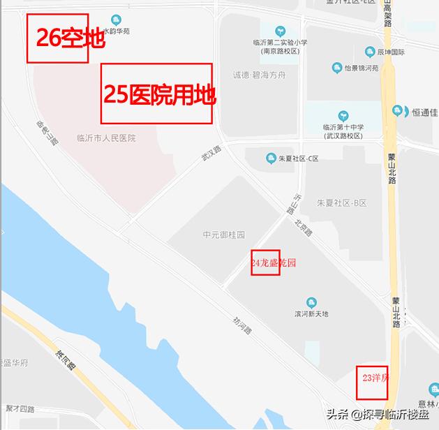 临沂北城一期和二期划分,临沂北城新区烂尾楼名单