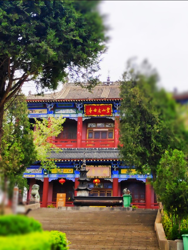 凤翔县灵山寺庙,佛教圣地灵山寺