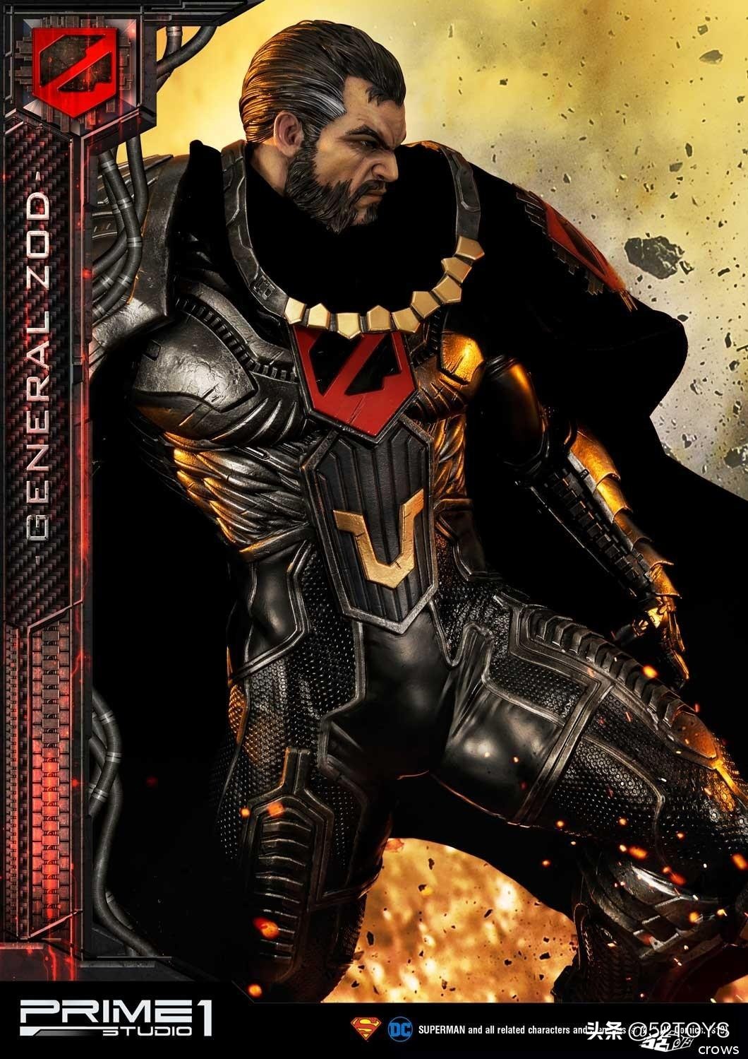 英雄还是暴君Prime1StudioDC佐德将军漫画版1/3雕像前瞻