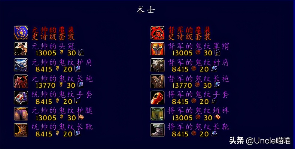 魔兽世界术士最好看的套装,魔兽世界术士10大套装