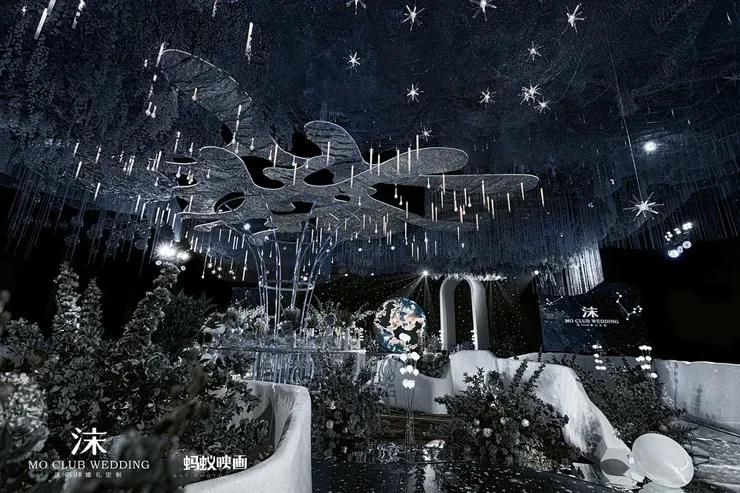 一场神秘浪漫的星空婚礼主题,一场神秘浪漫的星空婚礼
