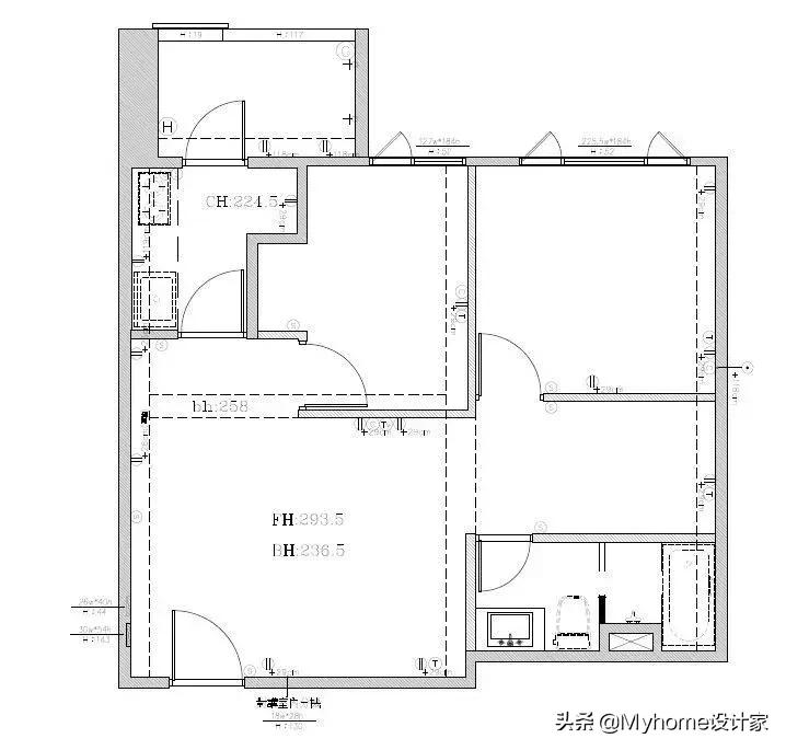 小户型全套布局,小户型空间布局图