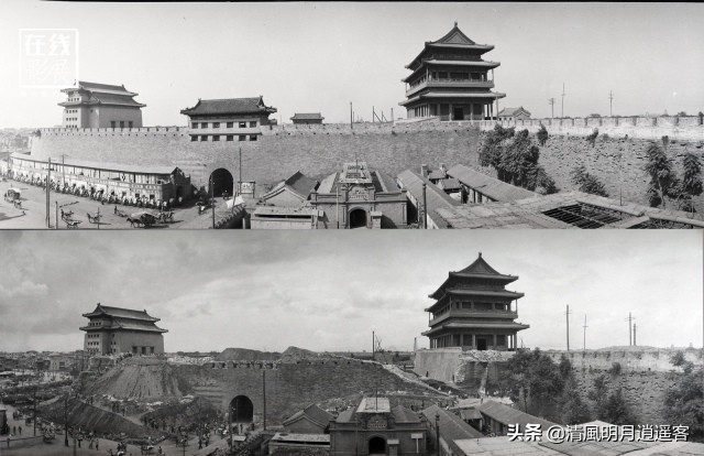 1915年改造前门，谁把箭楼变成了不中不西的怪物