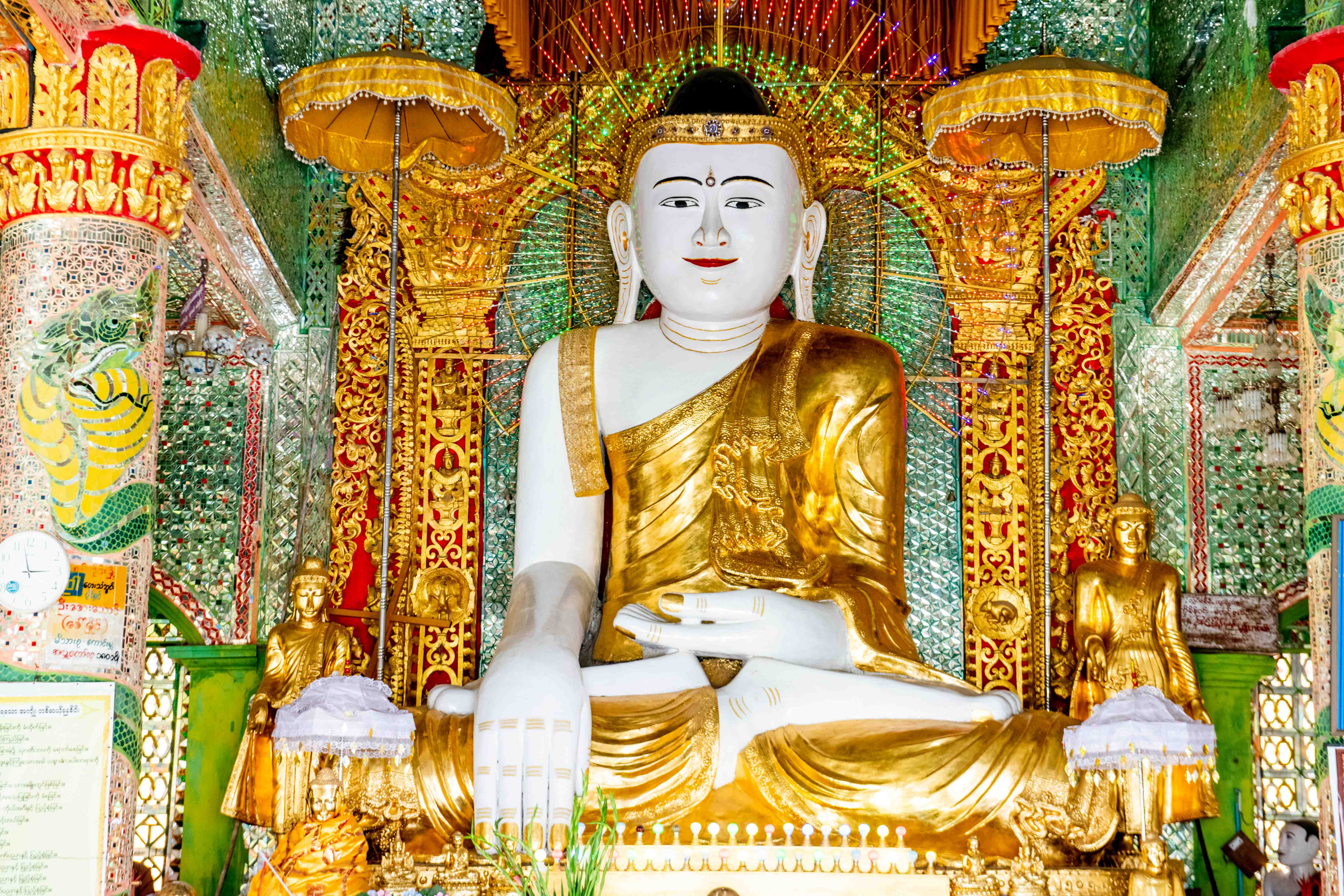 缅甸深山洞里的佛祖,缅甸佛教圣地仰光大金塔