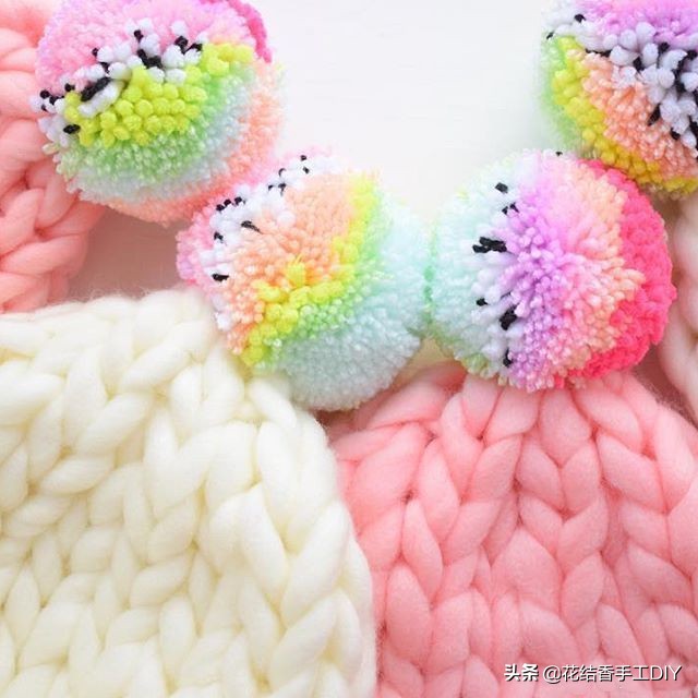 毛线编织少女视频教程,少女心满满的毛线手工制作