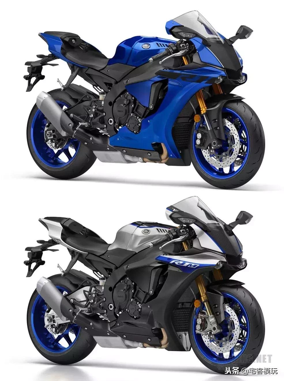 模型制作范例：田宫1:12雅马哈YZF-R1M,14133制作过程