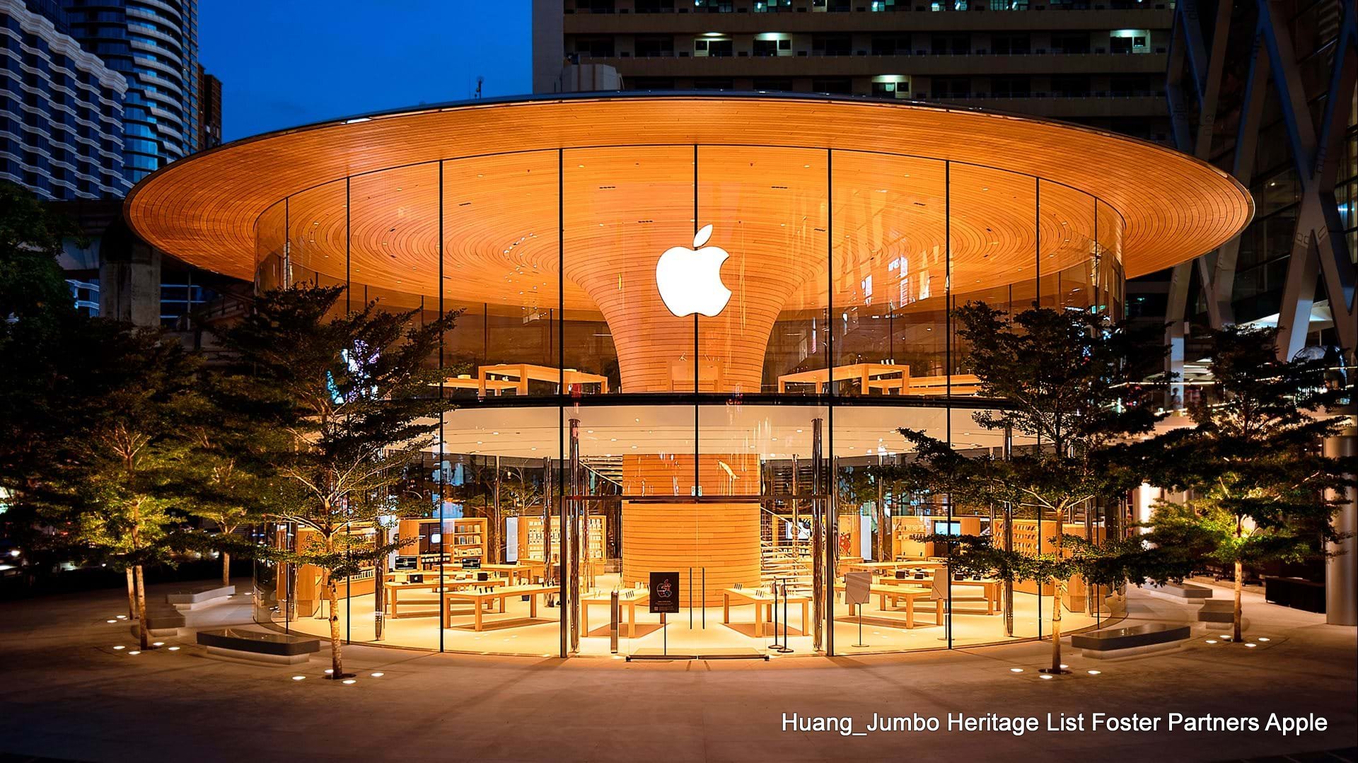 第4679回：生态节能简约苹果，福斯特建筑事务所