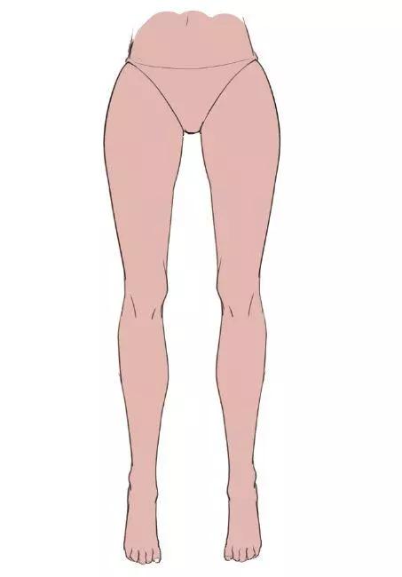 动漫人物的腿怎么画才好看,简单的动漫腿怎么画