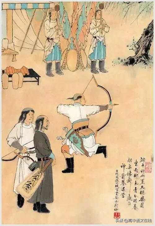 100张风俗图，100首诗词，太美了