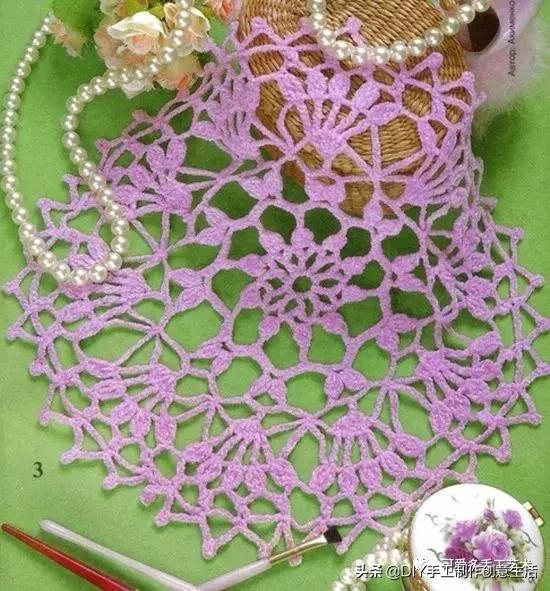 钩餐桌垫,钩餐桌垫视频教程