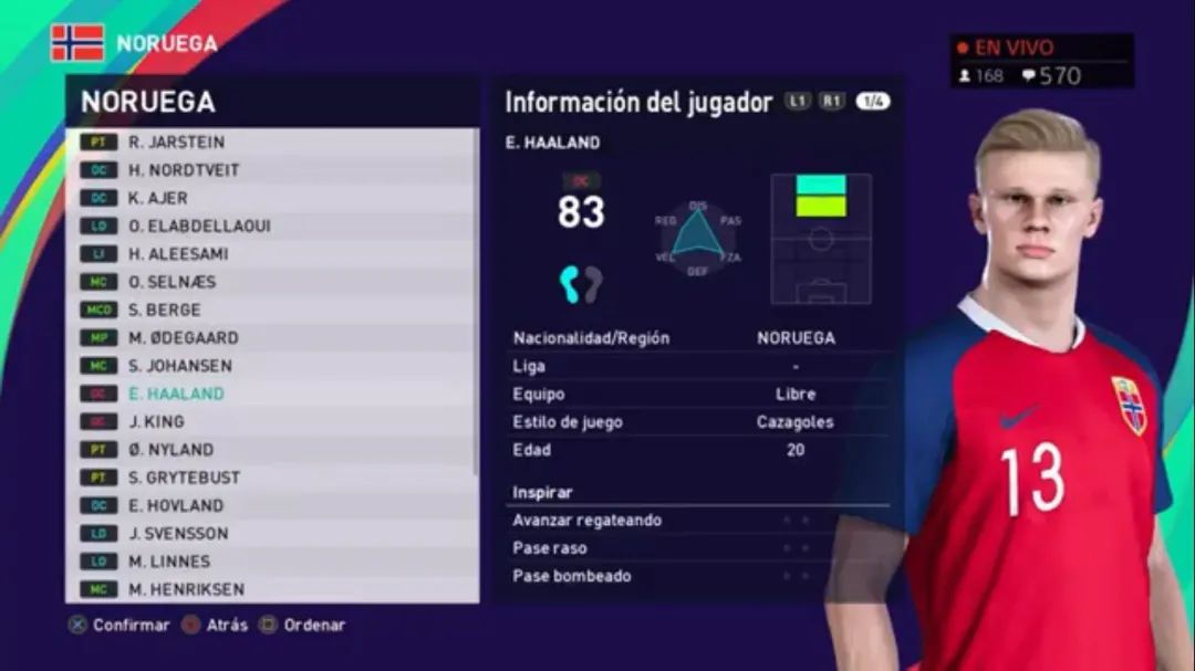 「重磅」桑乔等多人升黑PES2021总评升降整合第二弹