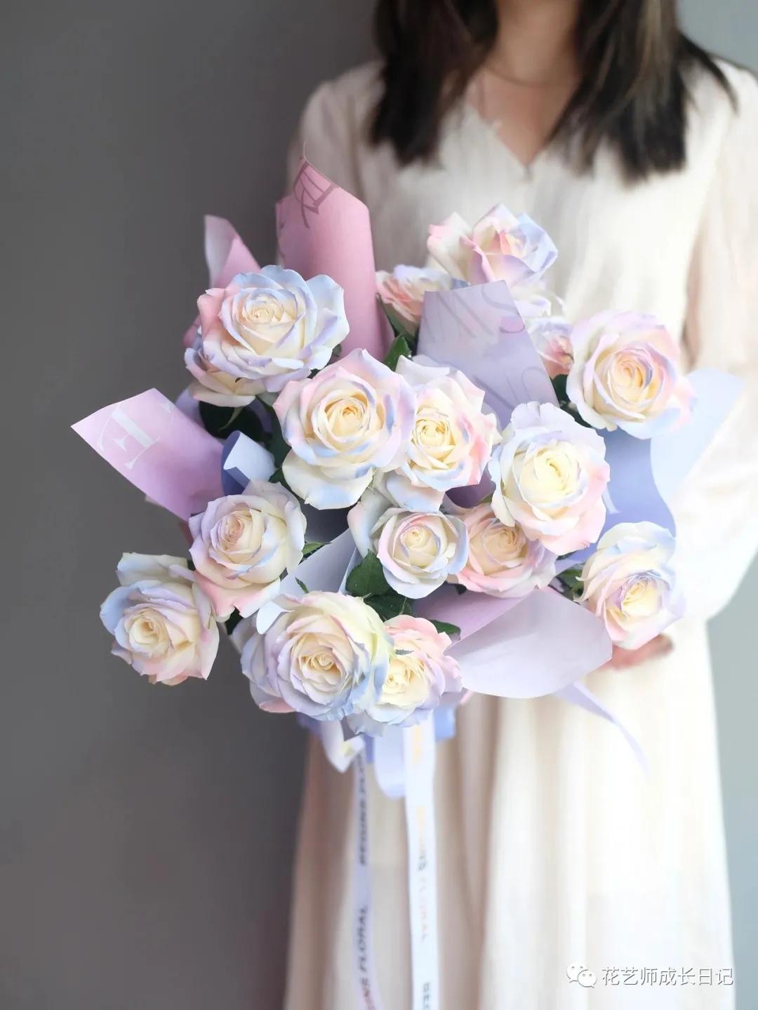 节日特辑vol.10|4款喷色玫瑰的新思路,不一样的新视角