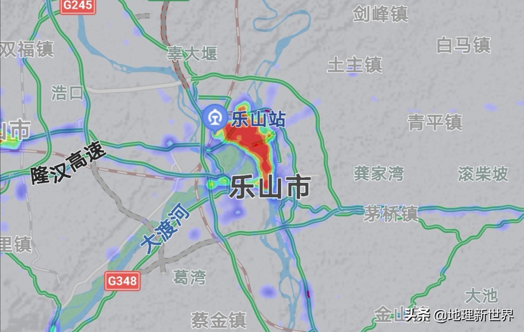 晚6点，四川18市3自治州热力图对比